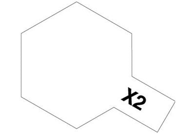 X-2 Flat White Mini - Tamiya Acrylic Paint
