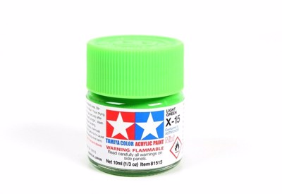 X-15 Light Green Gloss Mini - Tamiya Acrylic Paint
