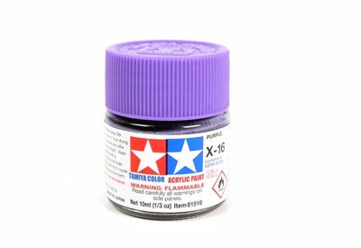 X-16 Purple Gloss Mini - Tamiya Acrylic Paint