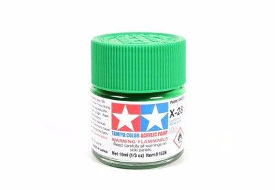 X-28 Park Green Gloss Mini - Tamiya Acrylic Paint