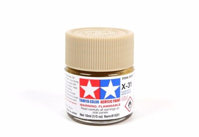 X-31 Titanium Gold Mini - Tamiya Acrylic Paint