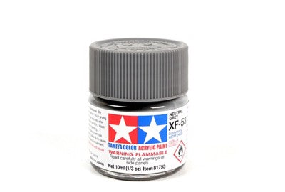 XF-53 Flat Neutral Grey Mini - Tamiya Acrylic Paint