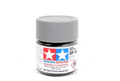 XF-54 Flat Dark Sea Grey Mini - Tamiya Acrylic Paint