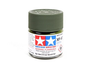 XF-67 Flat Nato Green Mini - Tamiya Acrylic Paint