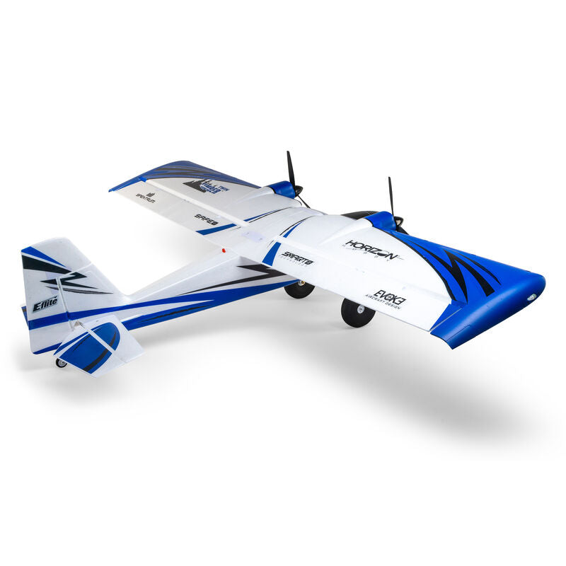 E-Flite Twin Timber 1.6m BNF Basic with AS3X and SAFE Select