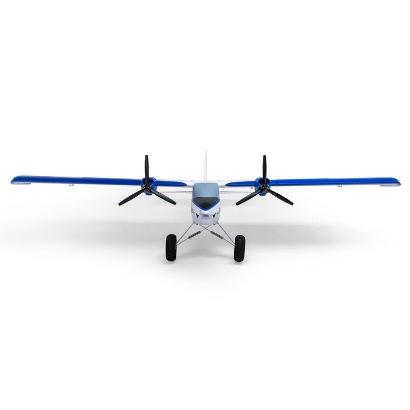 E-Flite Twin Timber 1.6m BNF Basic with AS3X and SAFE Select