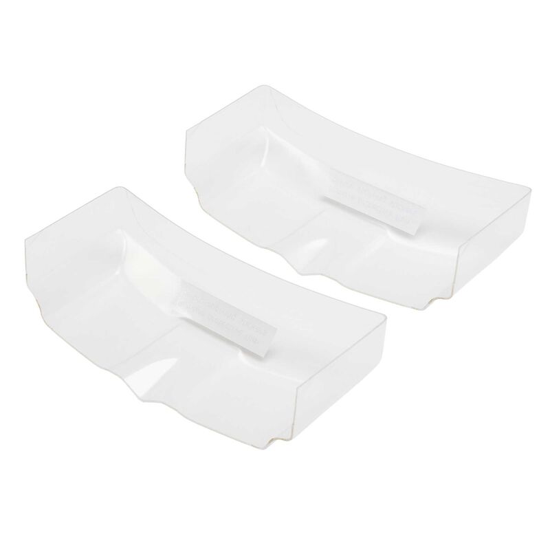 6.5" Medium Downforce Wing, Clear, Precut (2)