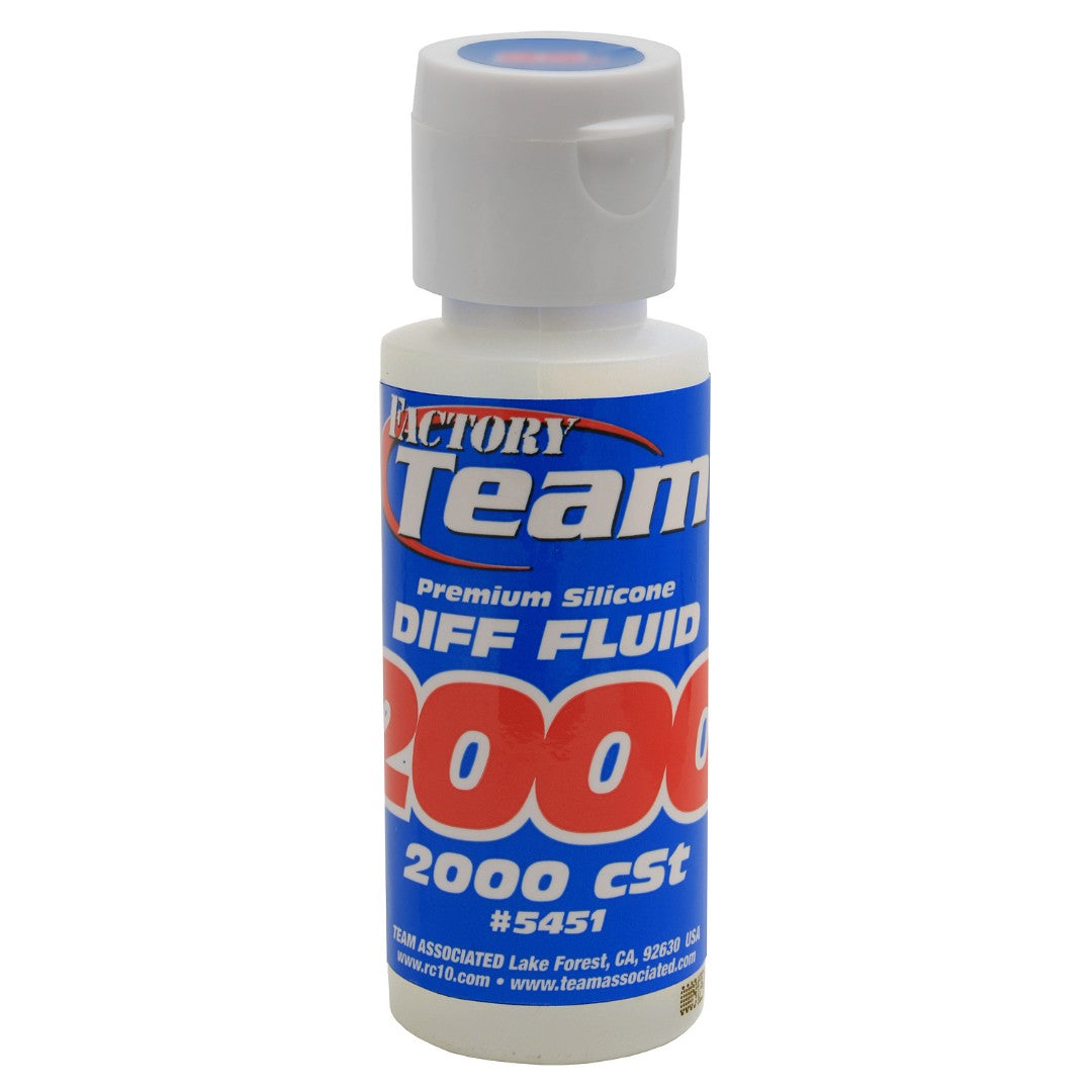 Team Associated Silicone Differential Fluid 2000 cSt - 2 oz