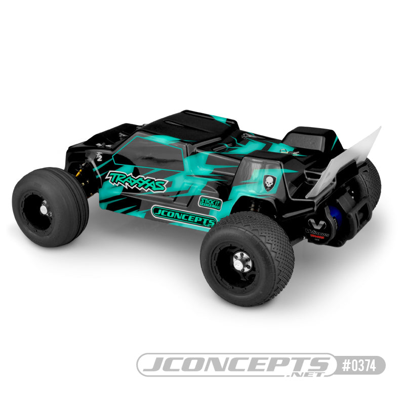 JConcepts F2 Rustler VXL body w/ rear spoiler