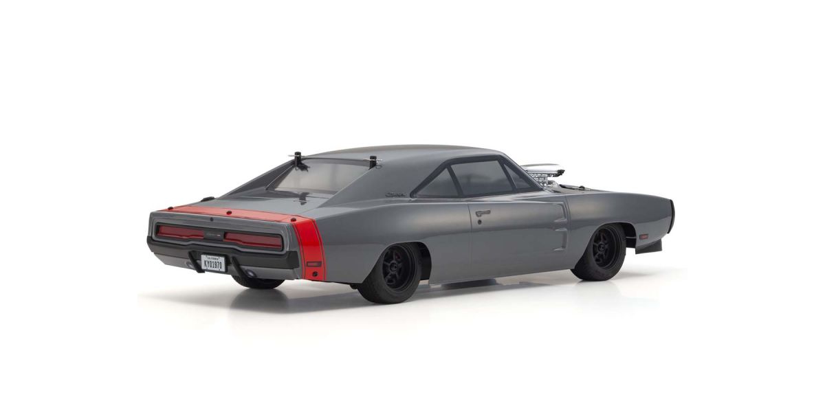 1/10 EP 4WD RTR Fazer Mk2 1970 Dodge Charger Super Charged VE Gray (Brushless)