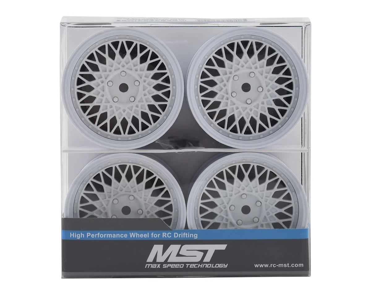 MST 501 Wheel Set (4) (Offset Changeable) w/12mm Hex