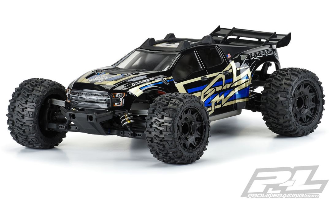 Pro Line Pre Cut 2017 Ford F 150 Raptor Clear Body Rustler 4x4