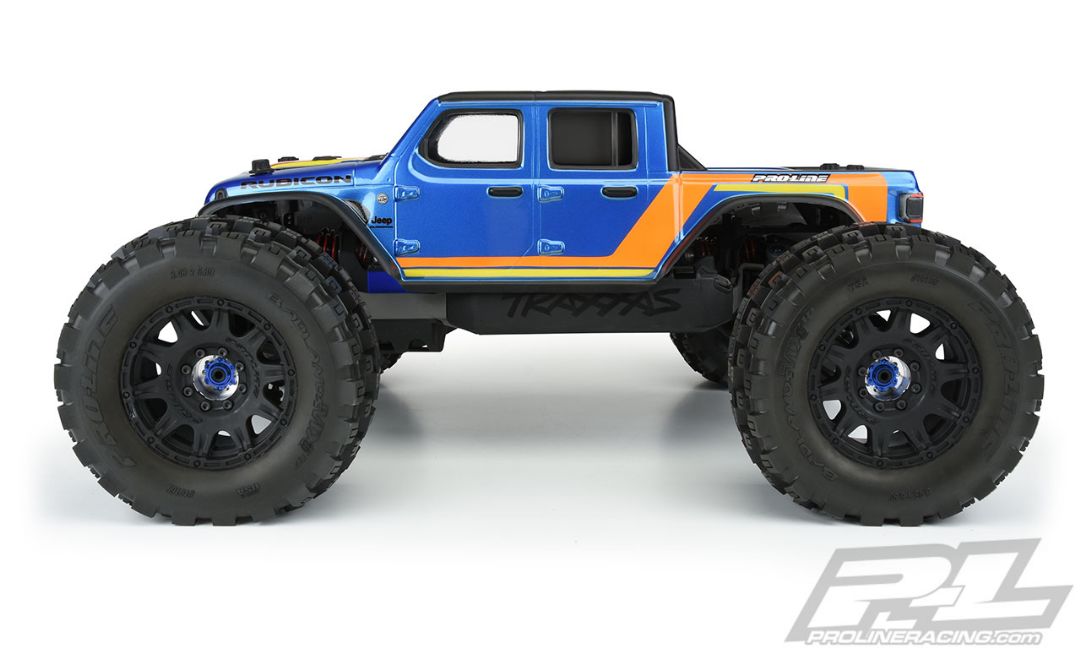 Pro Line Jeep Gladiator Rubicon Clear Body SC and 1/8 MT