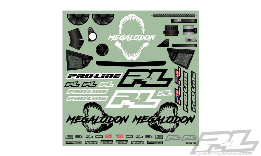 Pro-Line Megalodon Desert Buggy Clear Body Slash 2wd/4x4