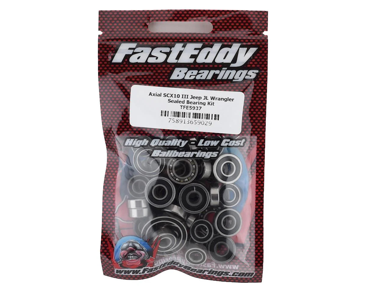 FastEddy Axial SCX10 III Kit Sealed Bearing Kit