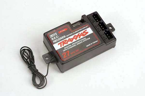 Traxxas 27mhz 2 Channel AM Receiver w/Bec