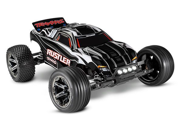 Traxxas Rustler Brushed 2x4 1/10 RTR Stadium Truck With Lights Combo