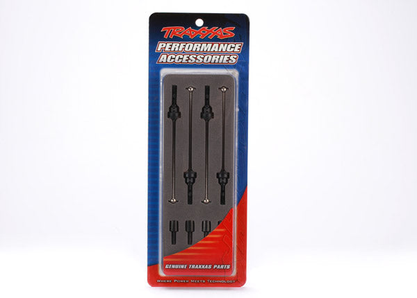 Traxxas Assembled Steel CV Driveshaft Set (4)