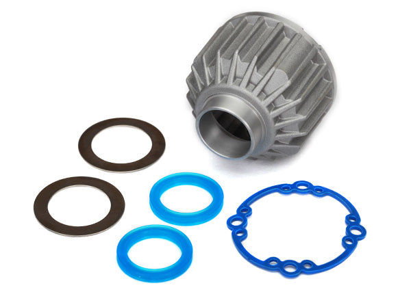 Traxxas X Maxx Carrier, differential (aluminum) (requires #7783X spider gear shaft)