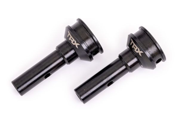 Traxxas Sledge Stub Axles, Hardened Steel (2) (For Steel CV Driveshafts)
