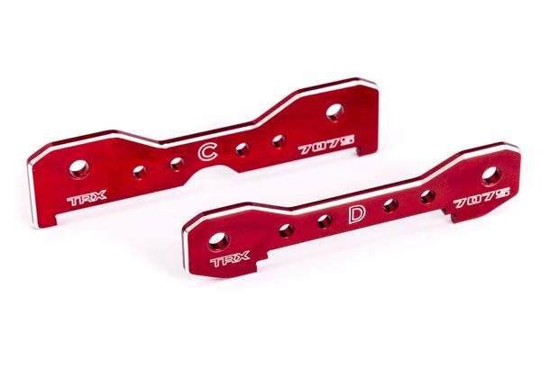 Traxxas Sledge Tie Bars, Rear, 7075-T6 Aluminum