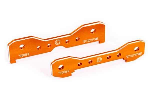 Traxxas Sledge Tie Bars, Rear, 7075-T6 Aluminum