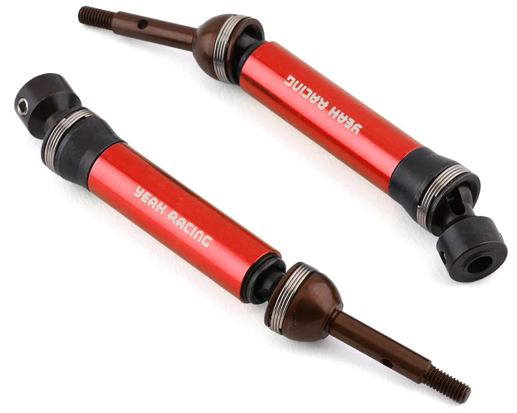 Yeah Racing Traxxas Slash/Stampede 4x4 HD Rear Driveshafts (Red)