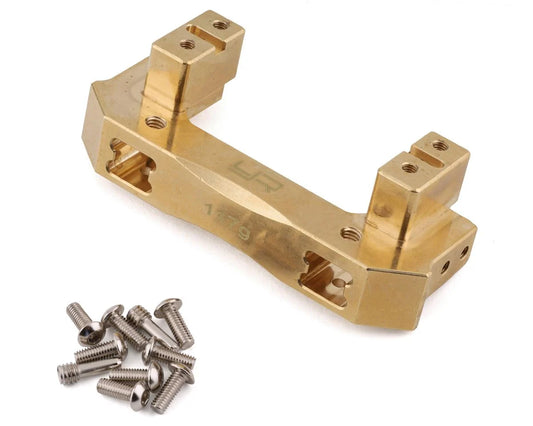 Yeah Racing Traxxas TRX-4/TRX-6 High Mass Brass Front Bumper/Servo Mount (117g)