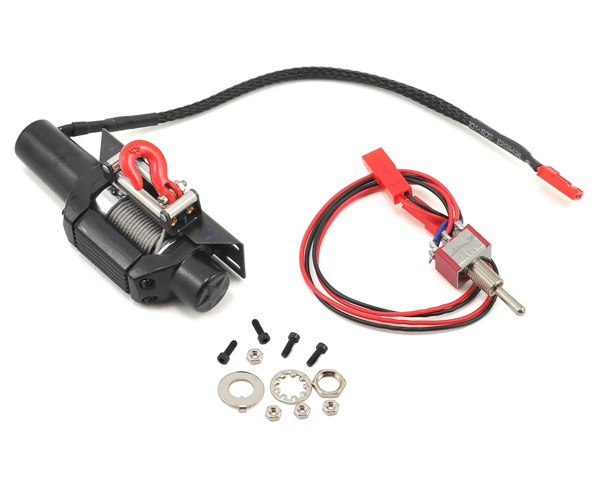 Yeah Racing 1/10 Scale Crawler Aluminum Winch (Black) (Type C)