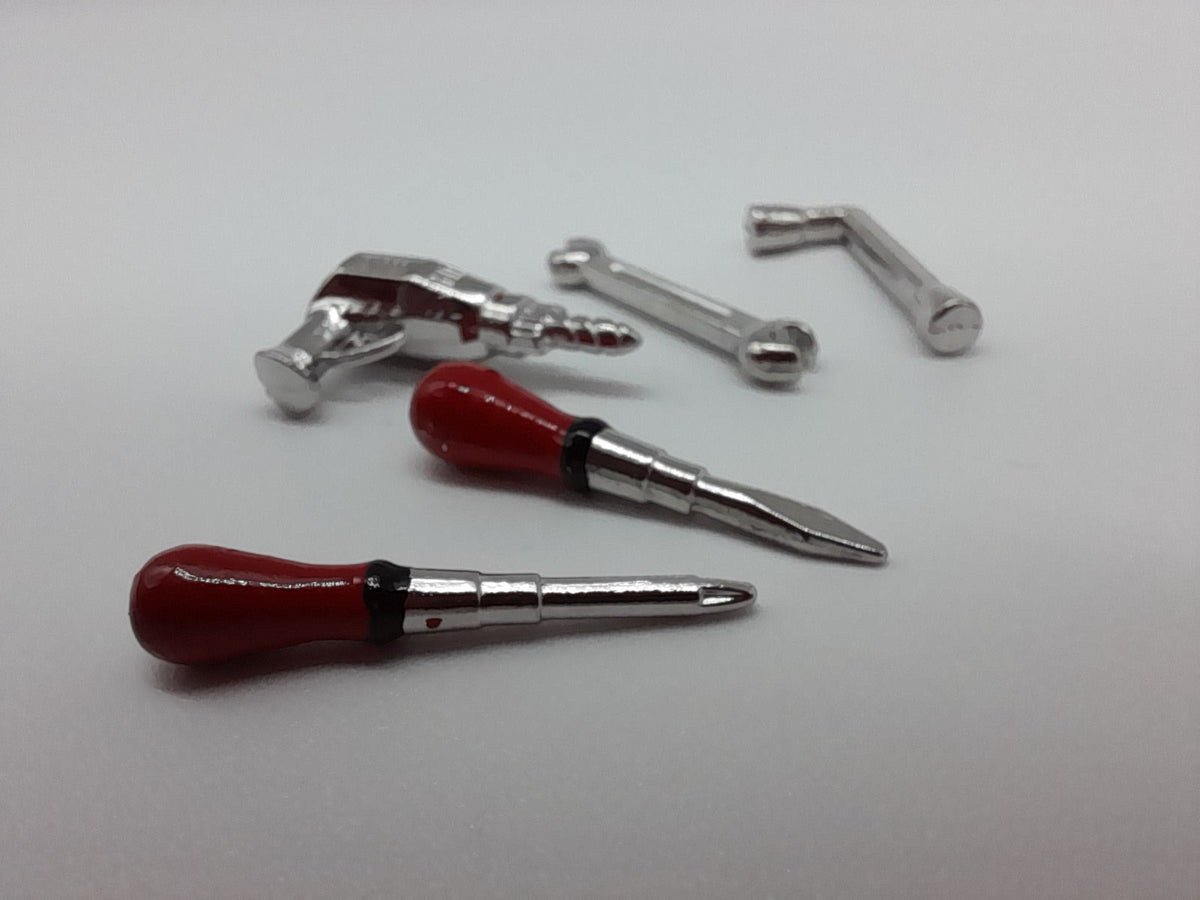 Set of (5) 1/10 tools