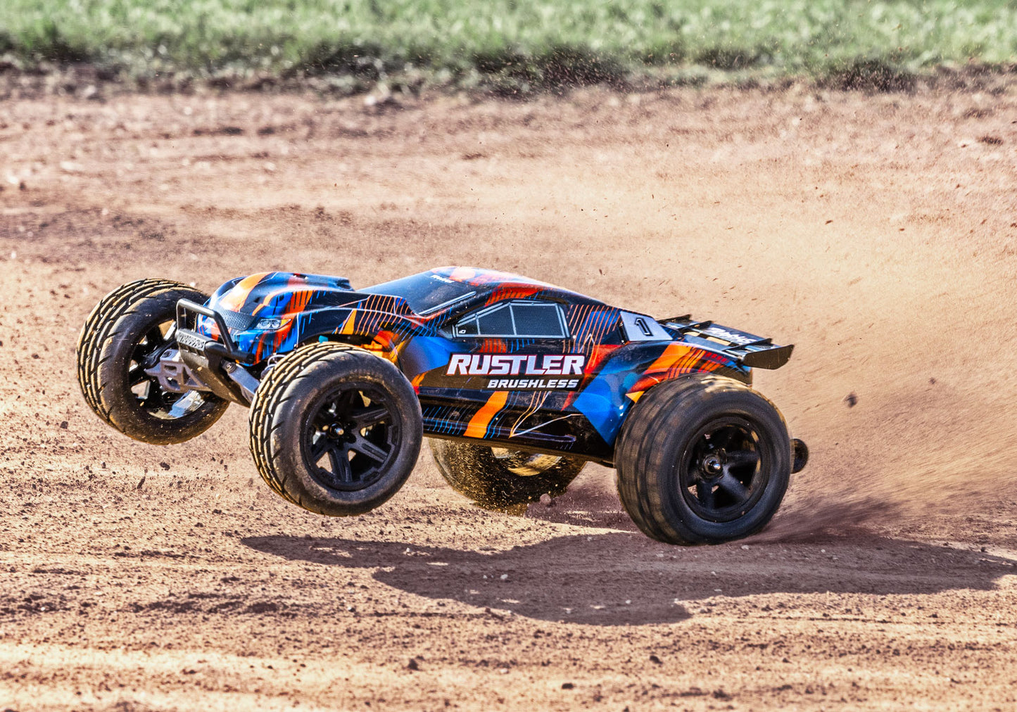 Traxxas 1/10 Rustler HD VX3 BL 2WD RTR