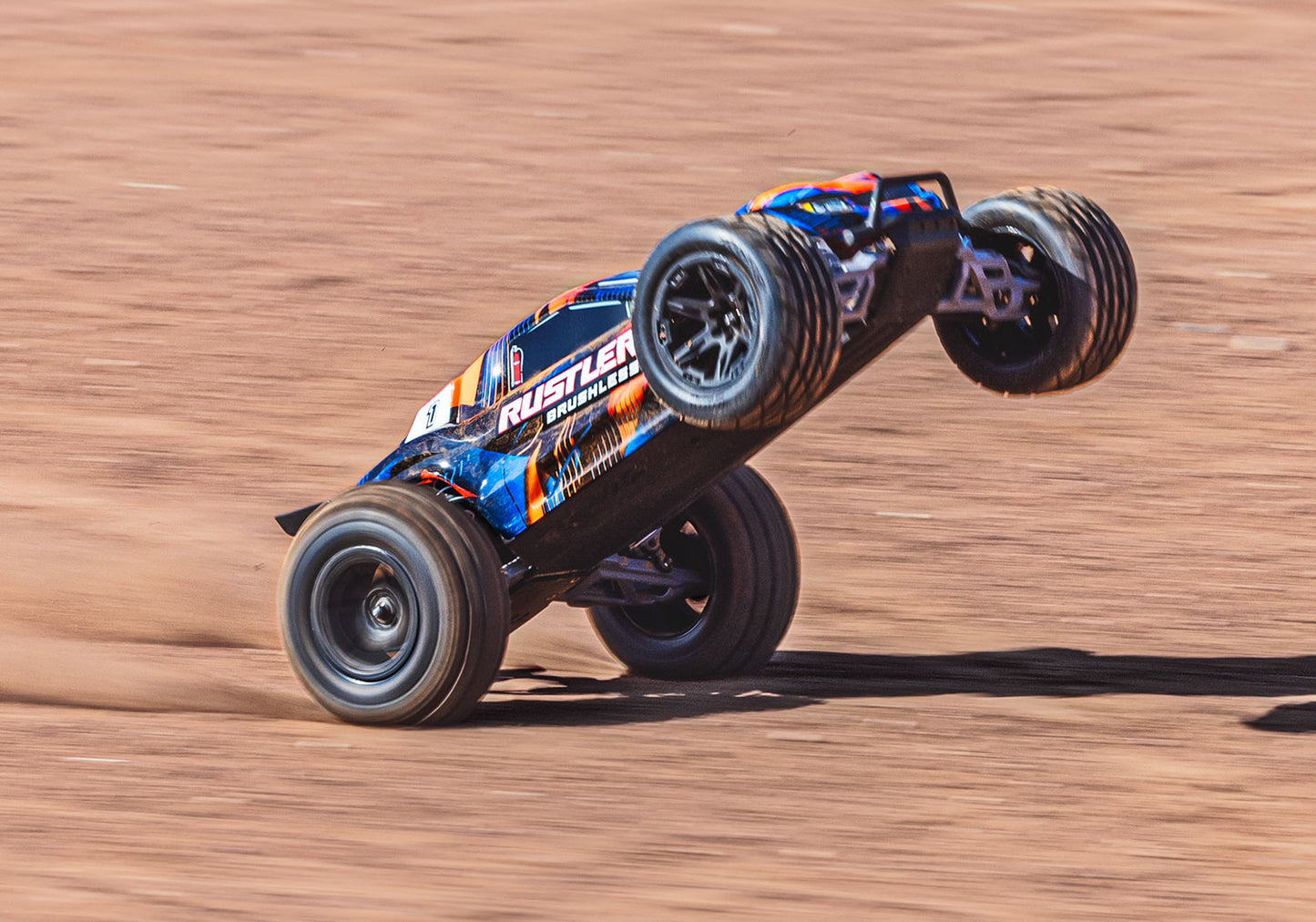 Traxxas 1/10 Rustler HD VX3 BL 2WD RTR