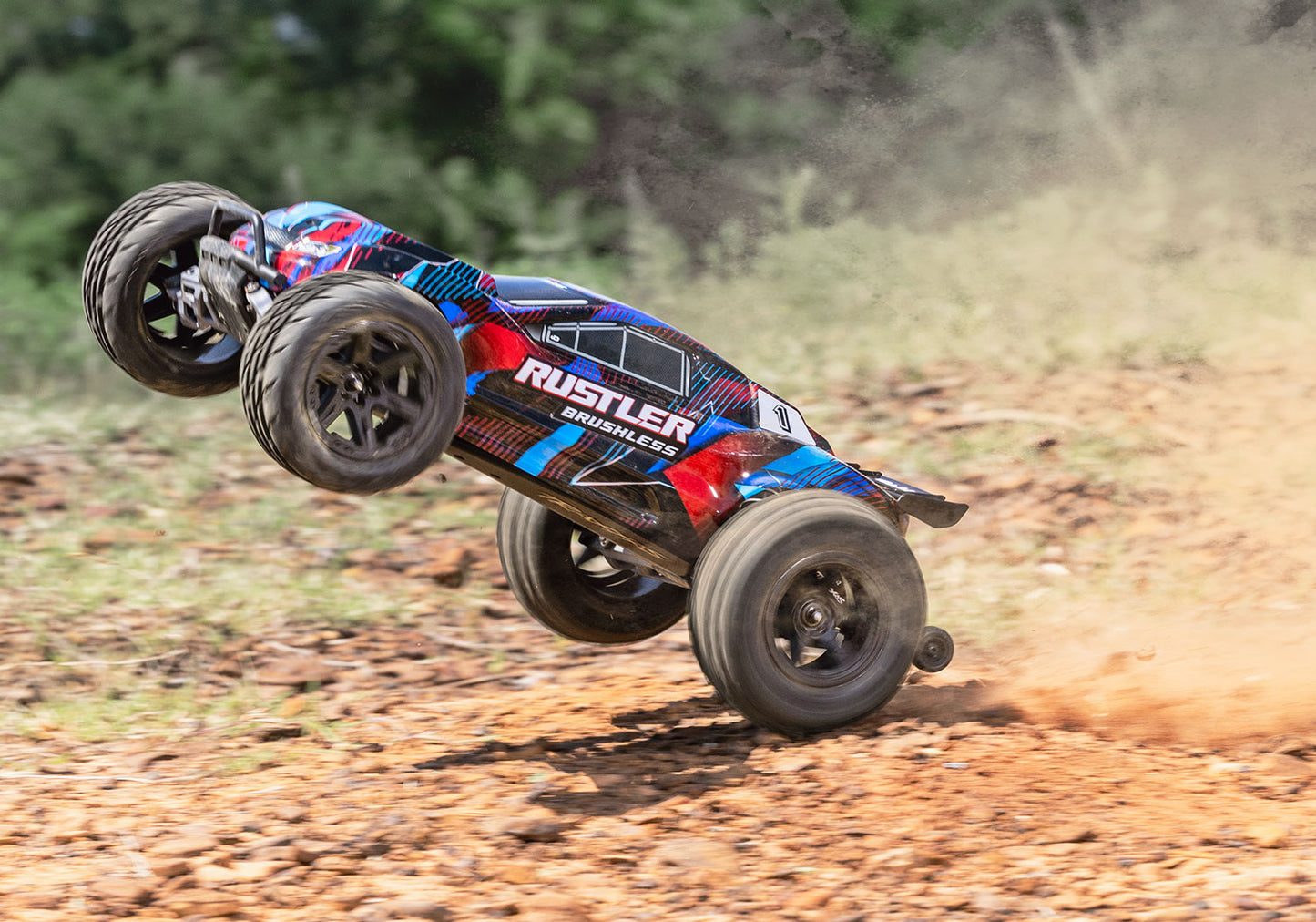 Traxxas 1/10 Rustler HD VX3 BL 2WD RTR