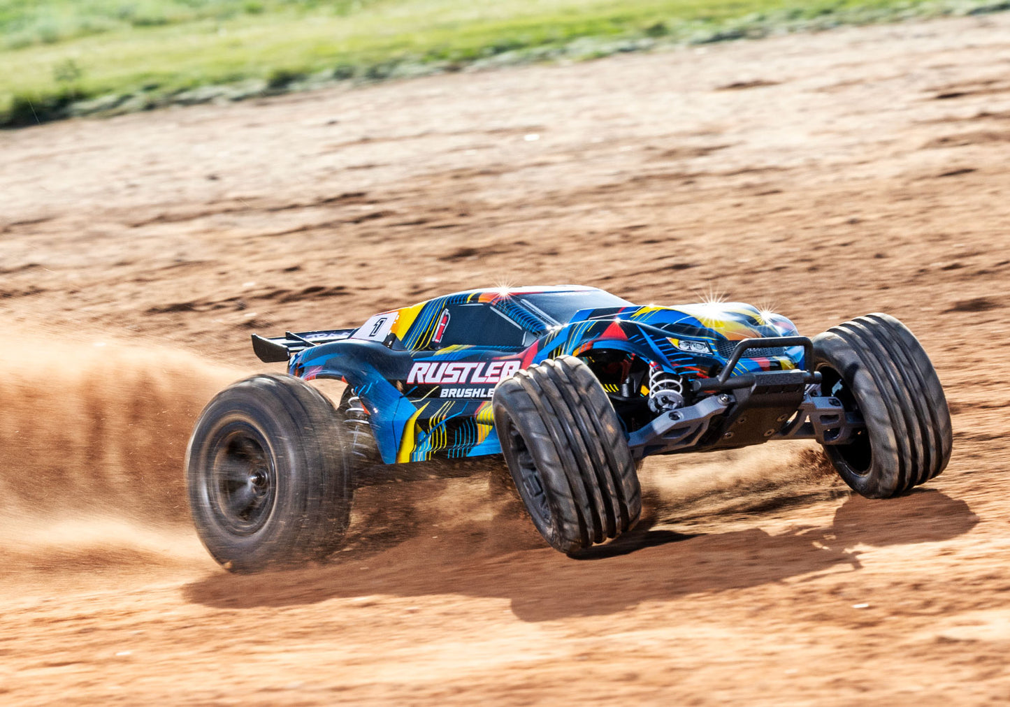 Traxxas 1/10 Rustler HD VX3 BL 2WD RTR