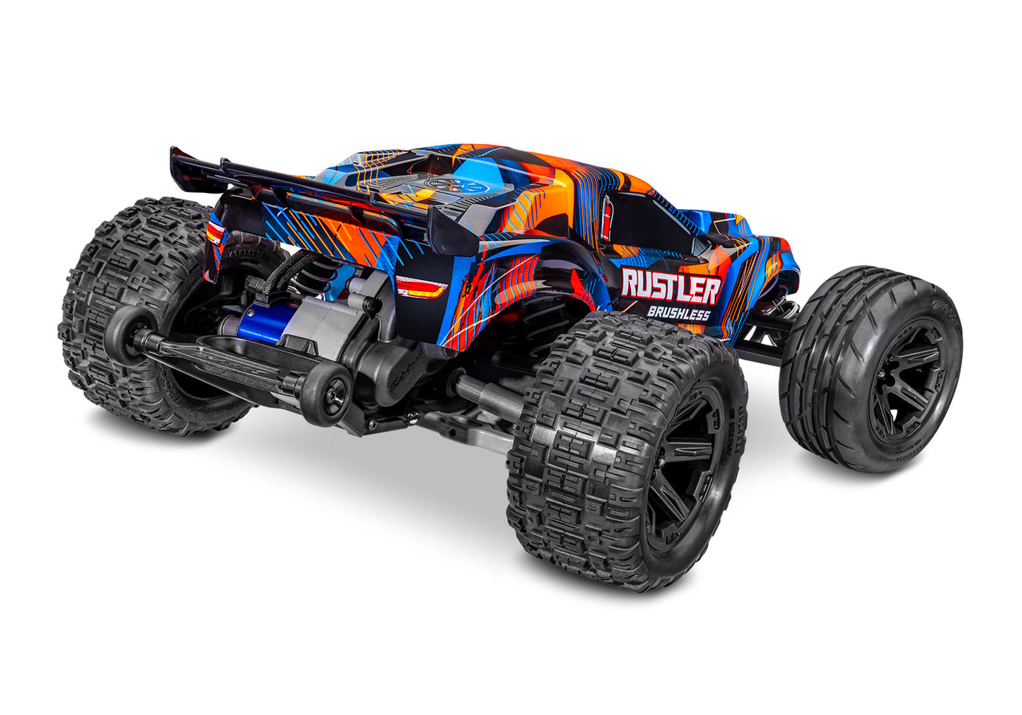 Traxxas 1/10 Rustler HD VX3 BL 2WD RTR