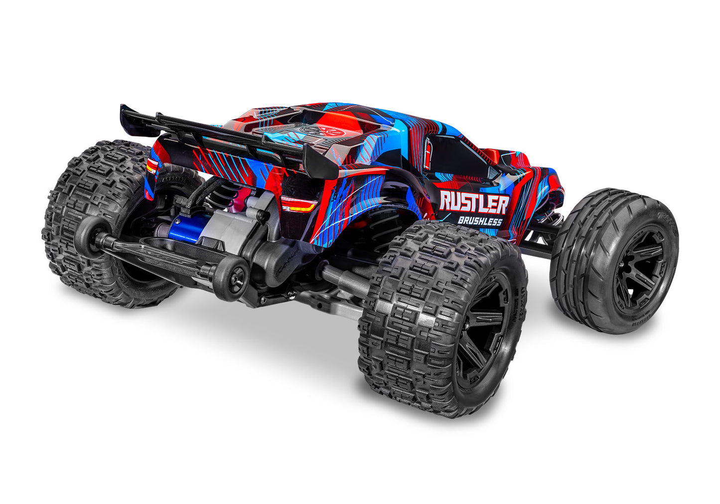 Traxxas 1/10 Rustler HD VX3 BL 2WD RTR