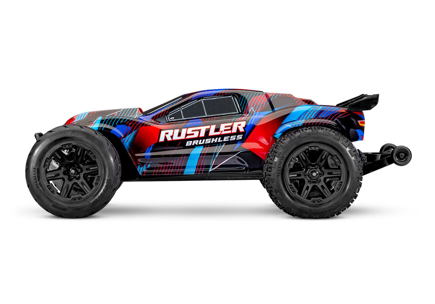 Traxxas 1/10 Rustler HD VX3 BL 2WD RTR