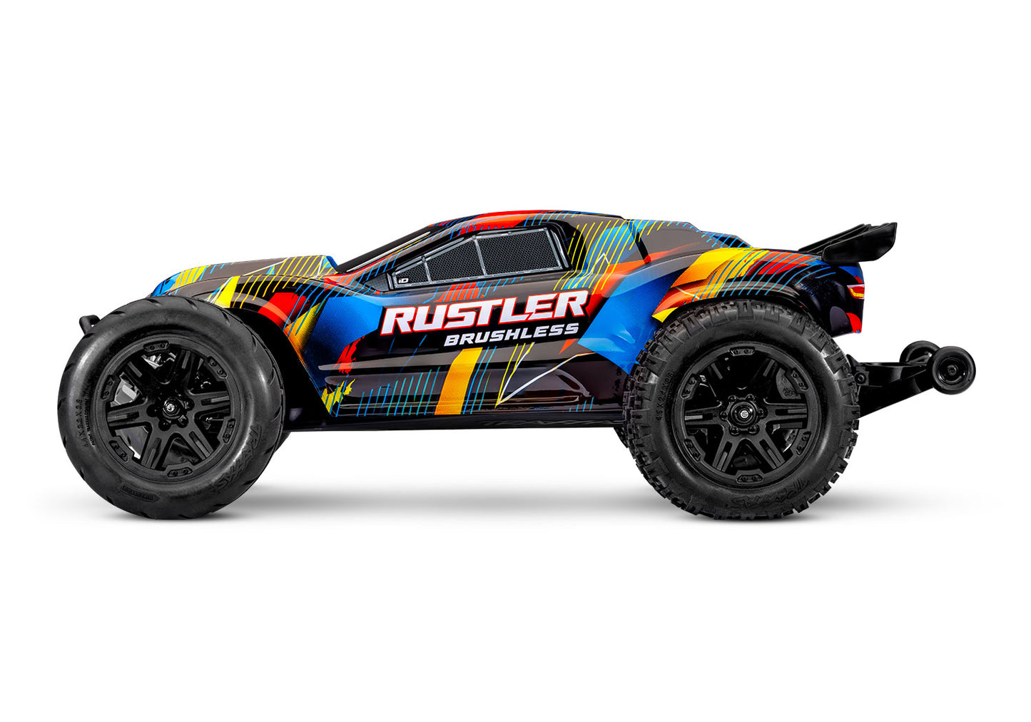 Traxxas 1/10 Rustler HD VX3 BL 2WD RTR