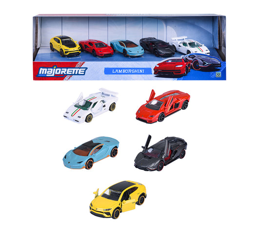 Majorette - Coffret cadeau 5 pièces Lamborghini