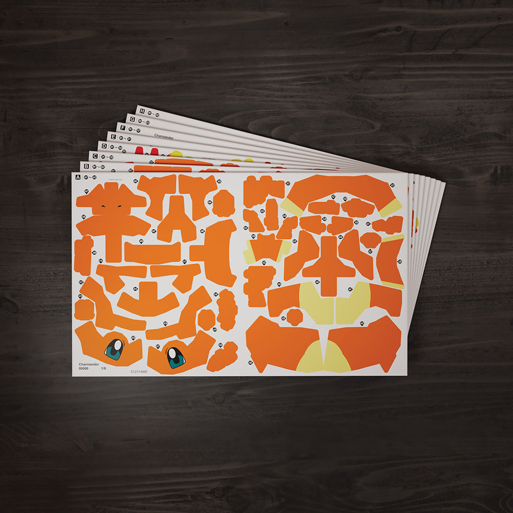 4D Build - Pokémon Salamèche