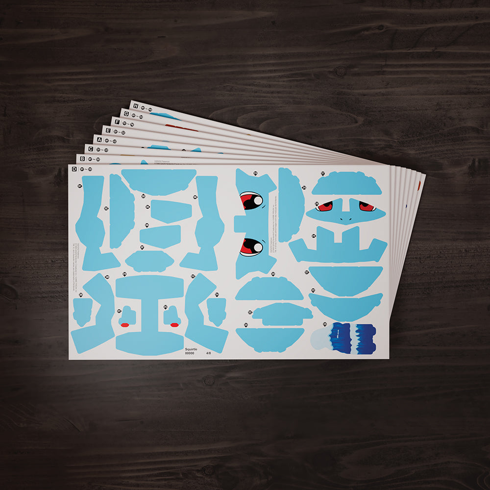 4D Build - Pokémon Carapuce