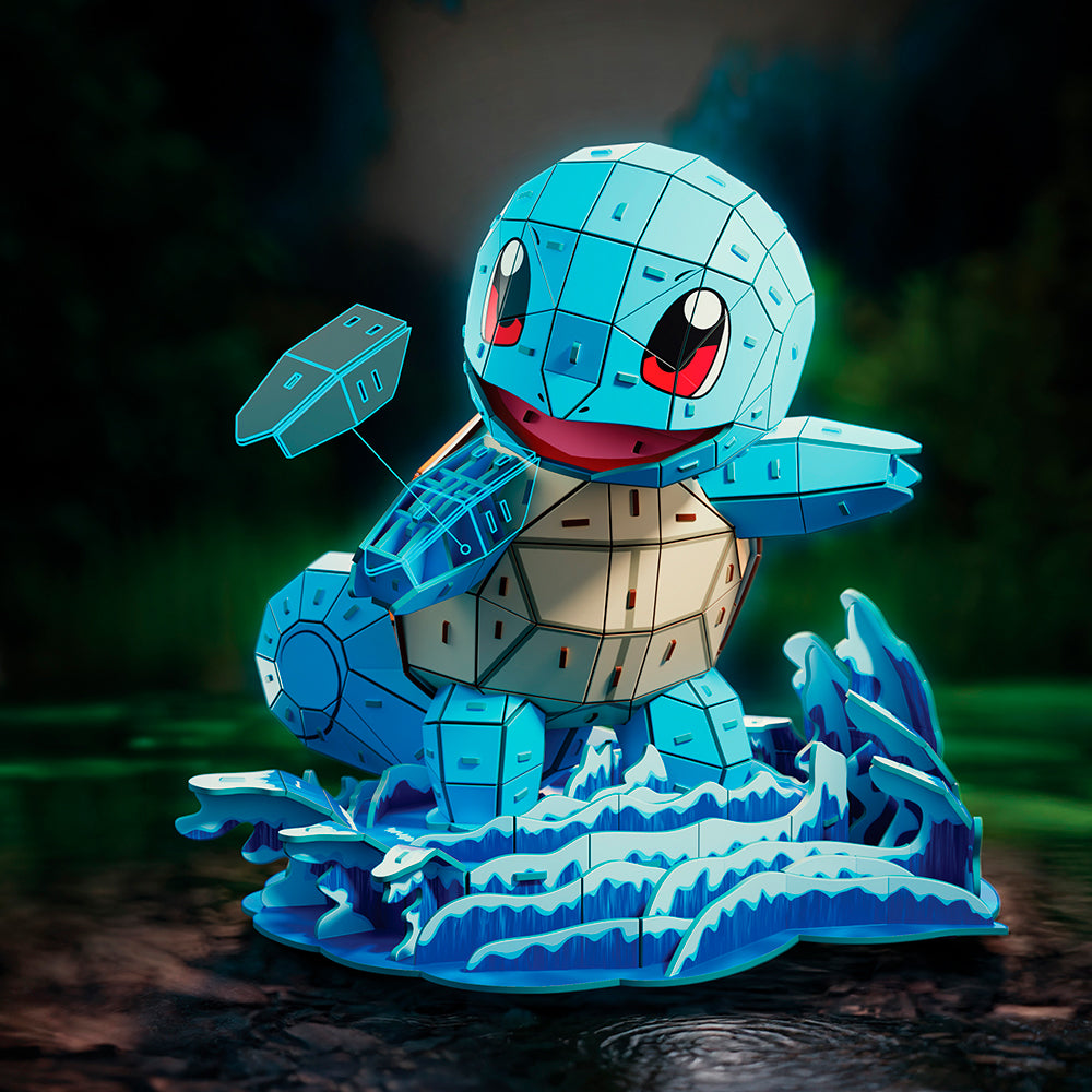 4D Build - Pokémon Carapuce