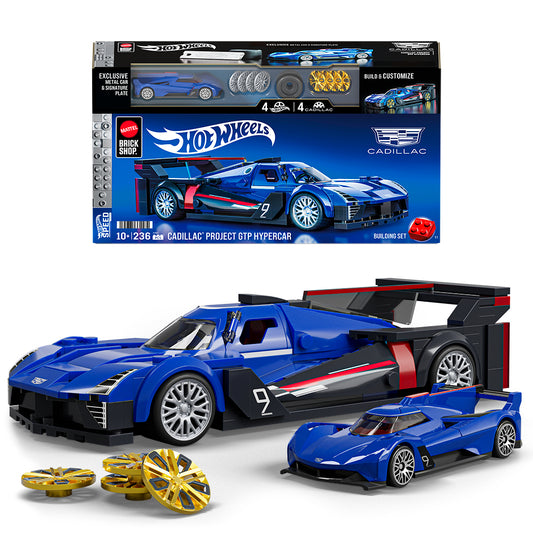 Brick Shop Hot Wheels - Projet GTP Hypercar de Cadillac - 236 pièces