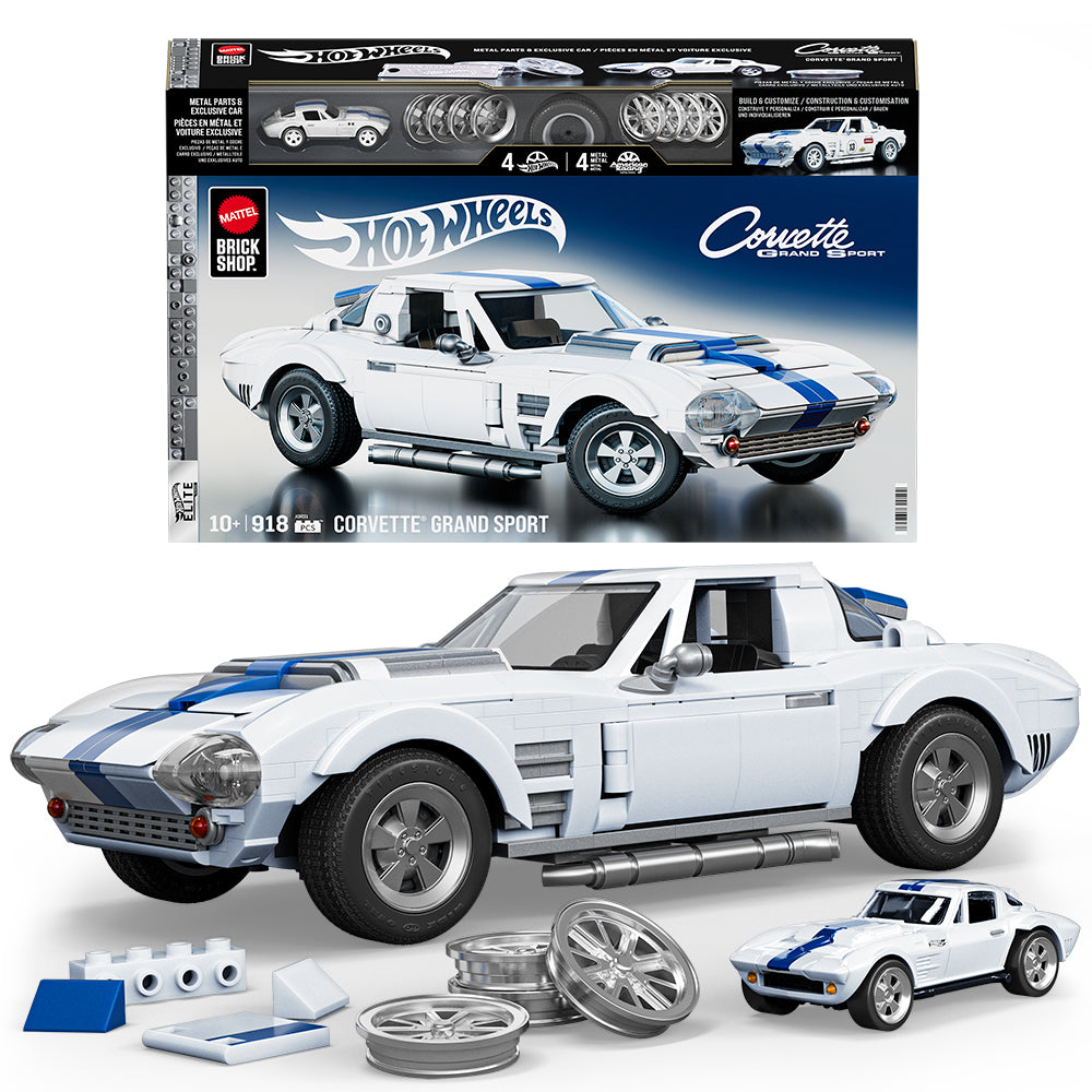 Brick Shop Hot Wheels - Corvette Grand Sport - 918 pièces