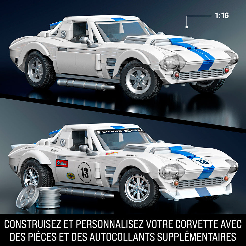Brick Shop Hot Wheels - Corvette Grand Sport - 918 pièces