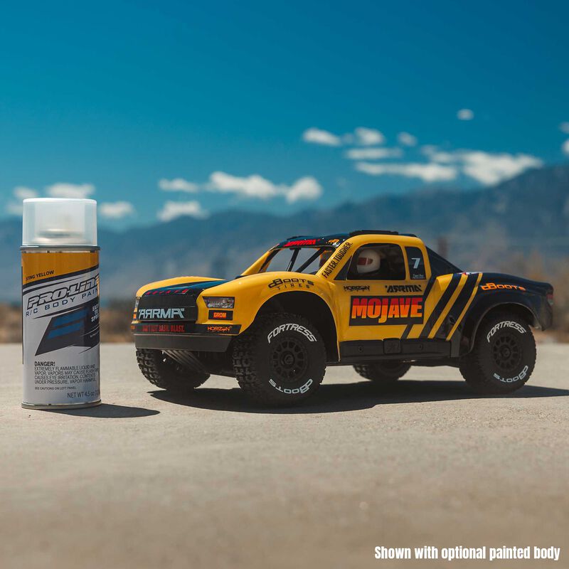 Arrma 1/16 MOJAVE GROM 4X4 RTA Desert Truck (B&C) - Clear/Black
