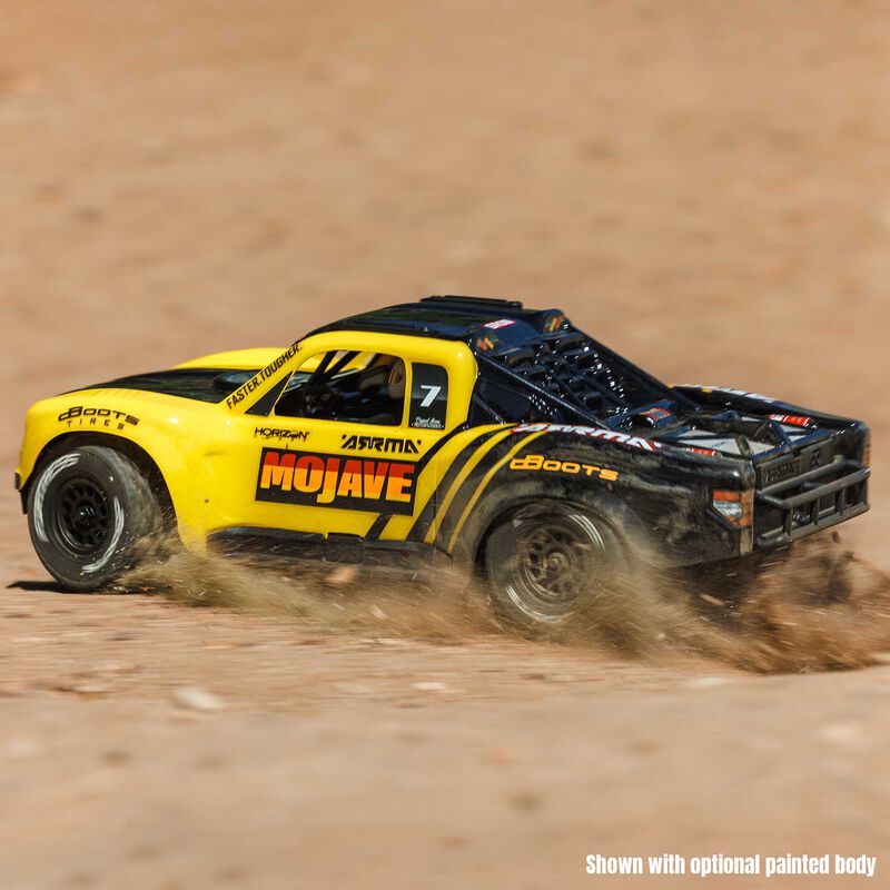 Arrma 1/16 MOJAVE GROM 4X4 RTA Desert Truck (B&C) - Clear/Black