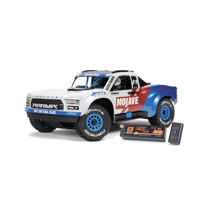 MOJAVE GROM 223S BLX Brushless 4X4 Small Scale Desert Truck RTR with Battery & Charger,