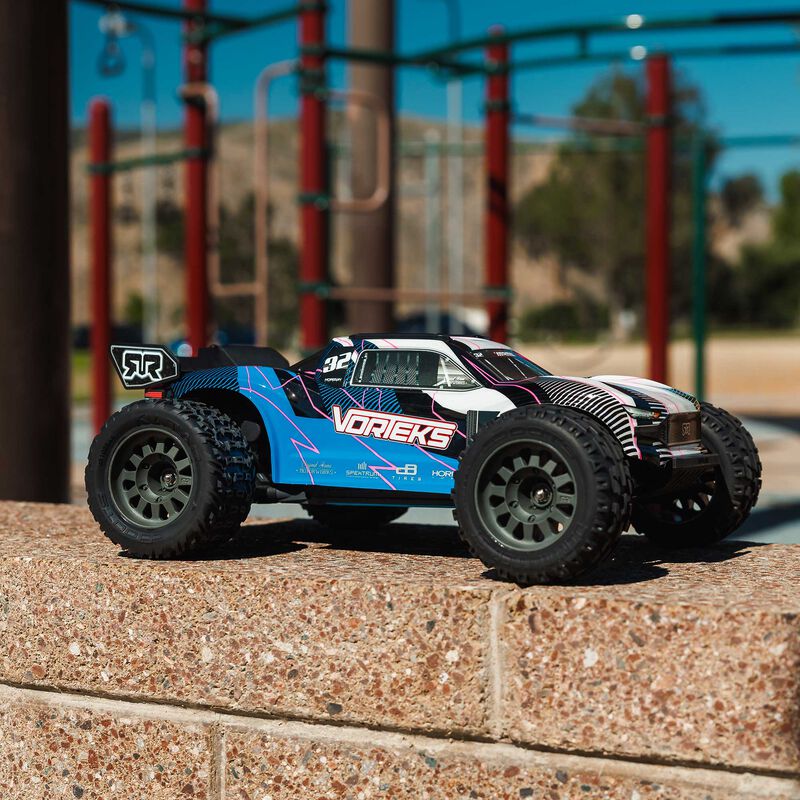 1/10 VORTEKS MEGA 550 2WD Stadium Truck RTR, Blue