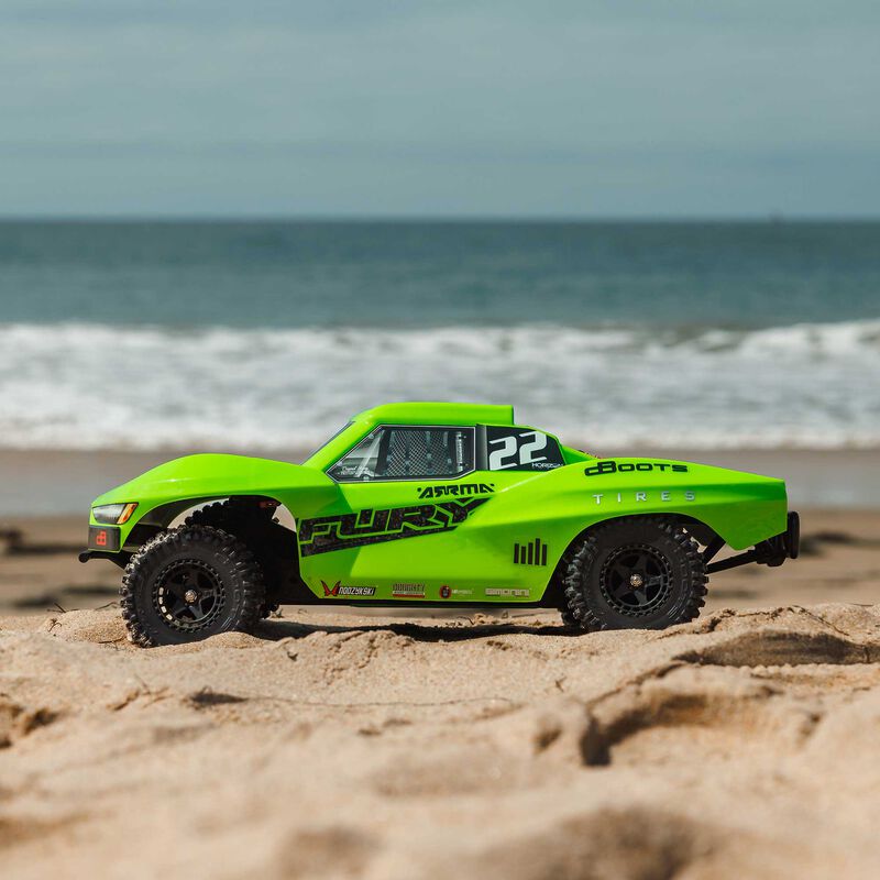 1/10 FURY MEGA 550 2WD Short Course Truck RTR, Green